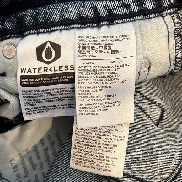 Men’s Levi’s Stonewashed 510 Skinny Fit Jeans 29/32 - Picture 6 of 10